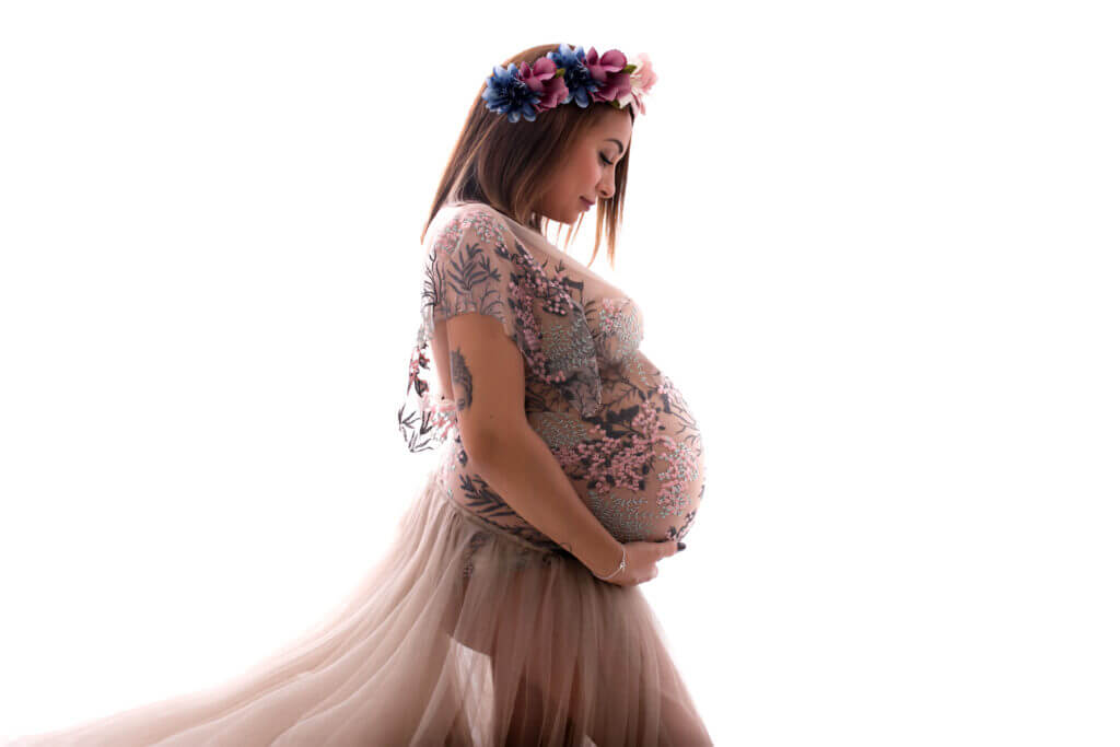 fotografia de maternidad en estudio las palmas