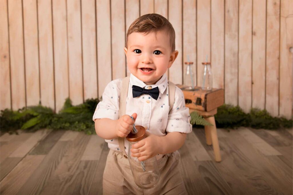 Niño sonriendo